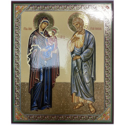 Икона Богоотцы Иоаким и Анна 18х15