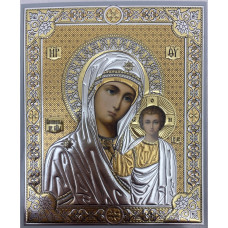 Икона Богородицы "Казанская" (зол. низ) 18х15