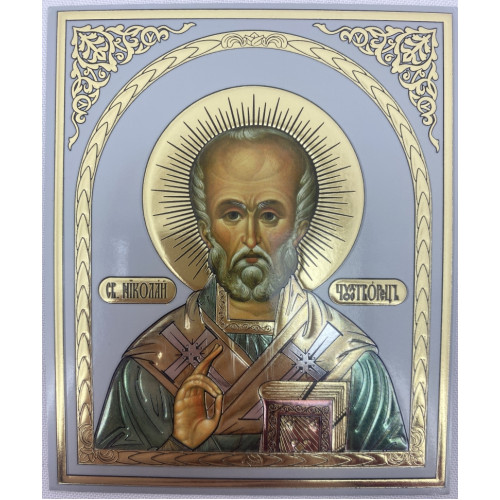 Икона св. Николай Чудотворец (Б. М.)