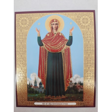 Икона Богородицы "Недвижимая стена"