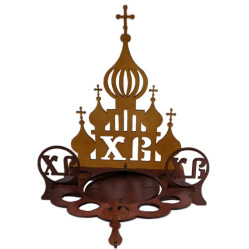 Митра "Xрест" желтая