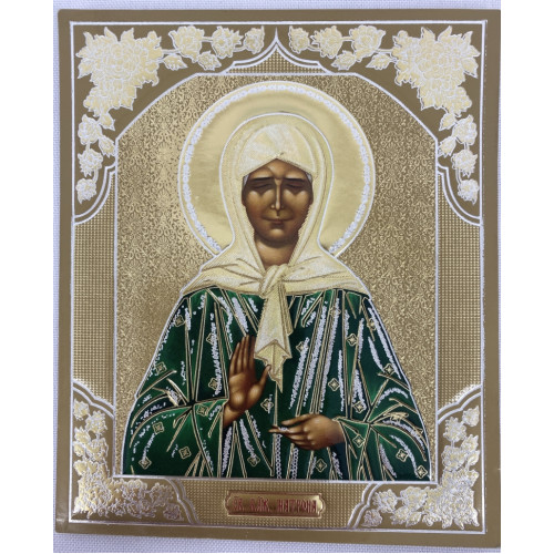 Икона св. блаж. Матрона (Ж. Ф. Н.)