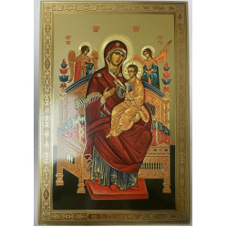 Икона Богородицы "Всецарица" 30х20см