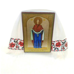 Икона Богородицы: "Покров" 8,5x6