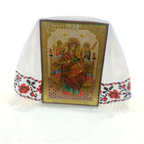 Икона Богородицы: "Всецарица" 8,5x6