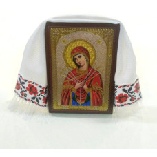 Икона Богородицы "Семистрельная" 8,5x6