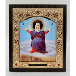 Икона Богородицы "Спорительница хлебов" 15х18