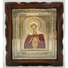 Икона Богородицы "Помощница в родах" 19х17