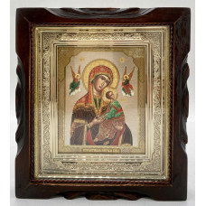 Икона Богородицы "Страстная" 19х17
