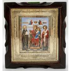 Икона Богородицы "Экономисса" 19х17