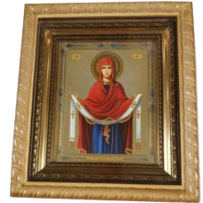 Икона Богородицы: "Покров" 22,5х25,5