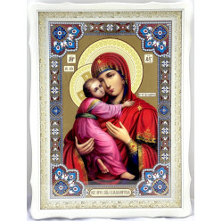 Икона Богородицы "Владимирская" 82х61