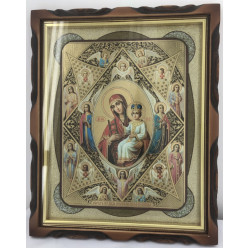 Икона Богородицы "Неопалимая Купина" 44х54