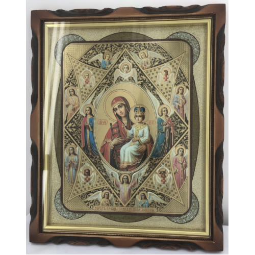 Икона Богородицы "Неопалимая Купина" 44х54