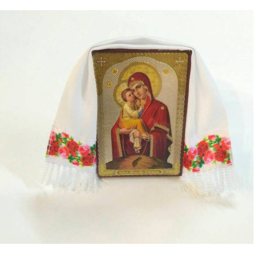 Икона Богородицы Почаевская 8,5x6