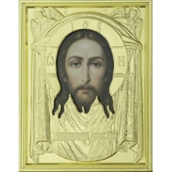 Икона Нерукотворный образ в резе 9Х11