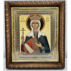 Икона св. равноап. царь. Елена 22,5х25,5см