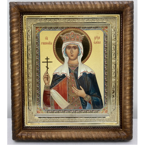 Икона св. равноап. царь. Елена 22,5х25,5см