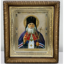 Икона св. Лука Крымский (пояс) 22,5х25,5см