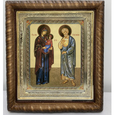 Икона св. Иоаким и Анна 22,5х25,5см