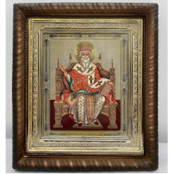 Икона св. Спиридон Тримифунтский 22,5х25,5см