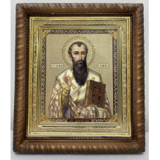 Икона свящ. Василий Большой 22,5х25,5см