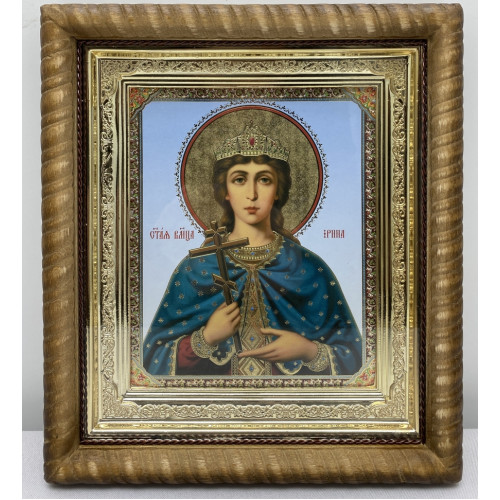 Икона вмч. Ирина 22,5х25,5см