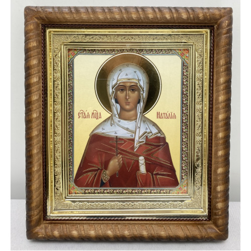 Икона св. муч. Наталья 25,5х22,5см