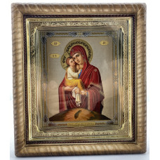Икона Богродицы "Почаевская" 22,5х25,5