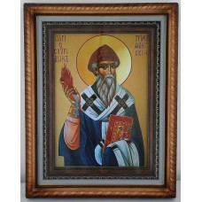 Икона свящ. чудес. Спиридон Тримифунтский