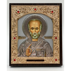 Икона свящ. Николай Чудотворец без митры 11x13