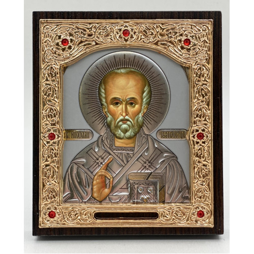 Икона свящ. Николай Чудотворец без митры 11x13