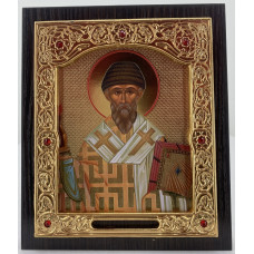Икона св. Спиридон Тримифутский 15х18