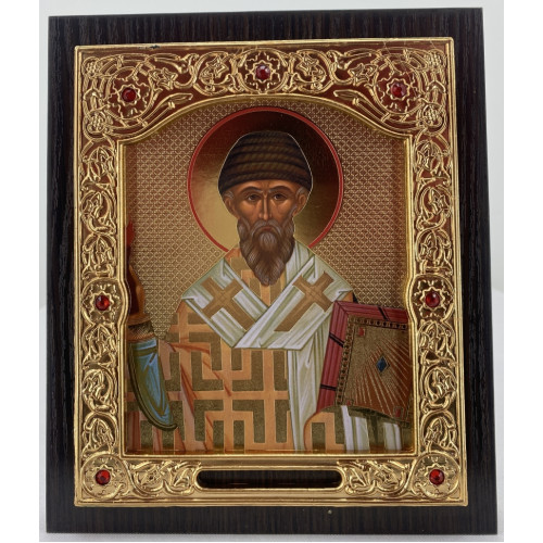 Икона св. Спиридон Тримифутский 15х18