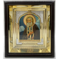 Икона свящ. прп. Серафим Саровский (пояс)