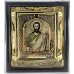 Икона св. вмч. Иоанн Предтеча 19х17см