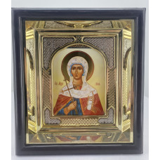 Икона св. муч. Зоя Римская 19х17см