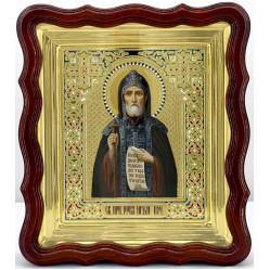 Икона св. преп. Иов Почаевский (писана)