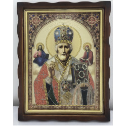 Икона свящ. Николая Чудотворца 36х46