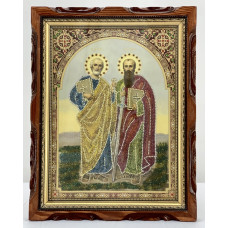 Икона свящ. Петра и свящ. Павла 36х46