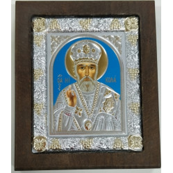 Икона свящ. Николай Чудотворец 10,5х12,5