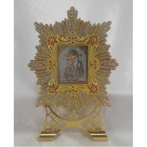 Икона в металлической рамке