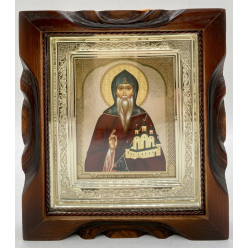 Икона свящ. кн. Олег Брянский 19х17