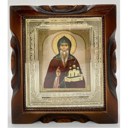 Икона свящ. кн. Олег Брянский 19х17