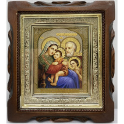 Икона Богородицы "Трех Радостей" 19х17
