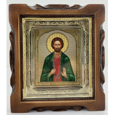 Икона св. вмч. Иоанн Новый 19х17