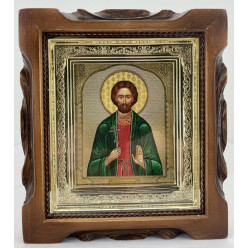 Икона св. вмч. Иоанн Новый 19х17