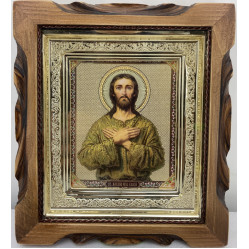 Икона св. Алезий, человек Божий 19х17