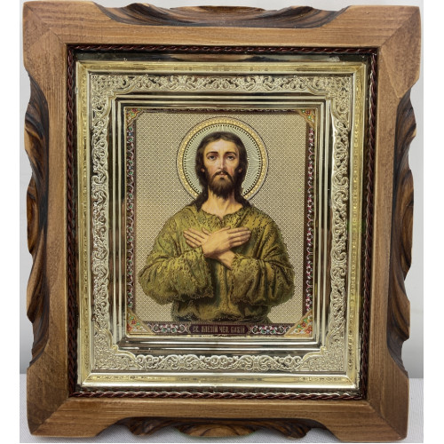 Икона св. Алезий, человек Божий 19х17