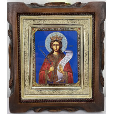 Икона св. вел. муч. Варвара 19х17